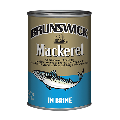 Brunswick<sup>®</sup> Mackerel in Brine – 425g