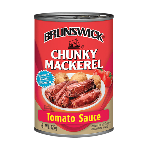 Brunswick<sup>®</sup> Chunky Mackerel in Tomato Sauce – 425g
