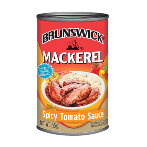 Brunswick<sup>®</sup> Mackerel in Spicy Tomato Sauce – 155g
