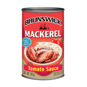 Brunswick<sup>®</sup> Mackerel in Tomato Sauce – 155g
