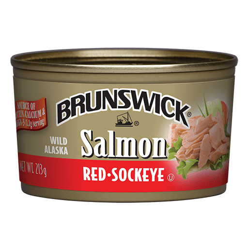 Brunswick<sup>®</sup> Wild Alaska Red Sockeye Salmon – 213g