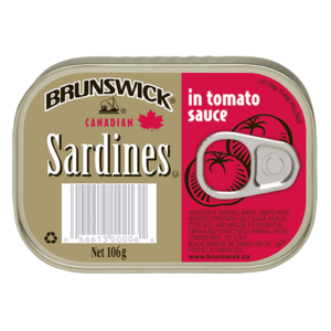 Brunswick<sup>®</sup> Sardines in Tomato Sauce – 106g