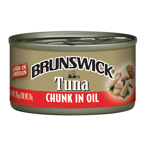Brunswick<sup>®</sup> Chunk Tuna in Oil – 95g