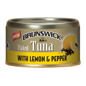 Brunswick<sup>®</sup> Flaked Tuna with Lemon & Pepper – 85g