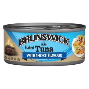Brunswick<sup>®</sup> Flaked Tuna with Smoke Flavour – 142g