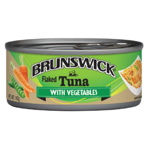 Brunswick<sup>®</sup> Flaked Tuna with Vegetables – 142g